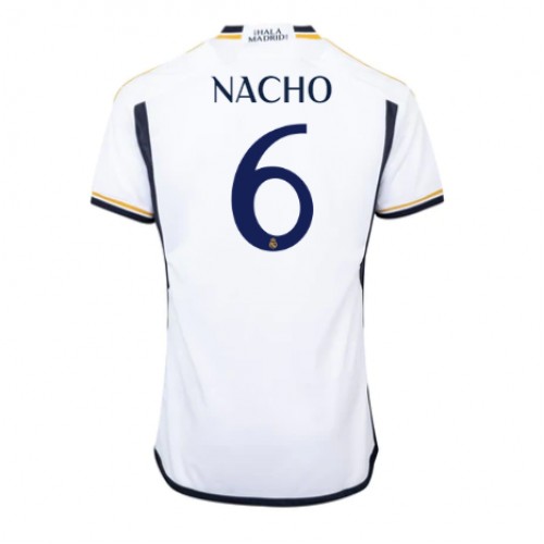 Pánský Fotbalový dres Real Madrid Nacho #6 2023-24 Domácí Krátký Rukáv